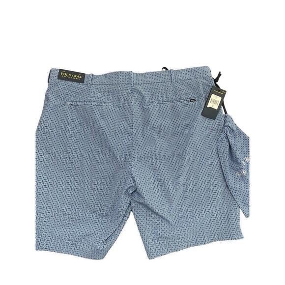 POLO GOLF Ralph Lauren Shorts Links To Beach Trunks Men Stretch Blue NWT $128.00 - Picture 5 of 8